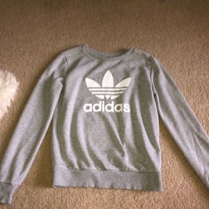 Gray adidas Sweatshirt